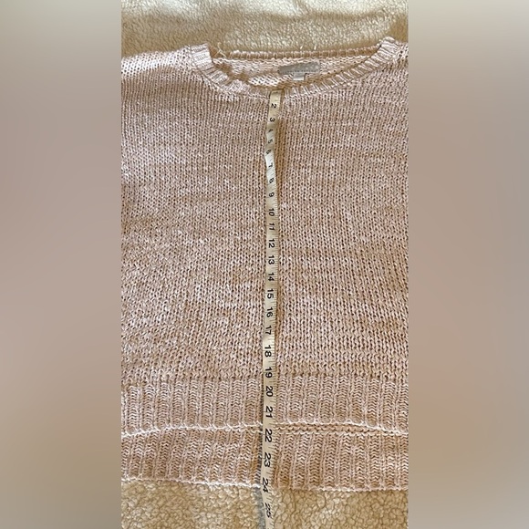 Carolyn Taylor Women’s Tan Long Sleeve Crew Neck Sweater size Medium - Picture 8 of 12